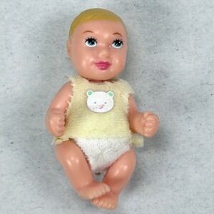 Mattel Barbie 2002 Happy Family Rare Pregnant Midge BabyGirl Newborn Replacement